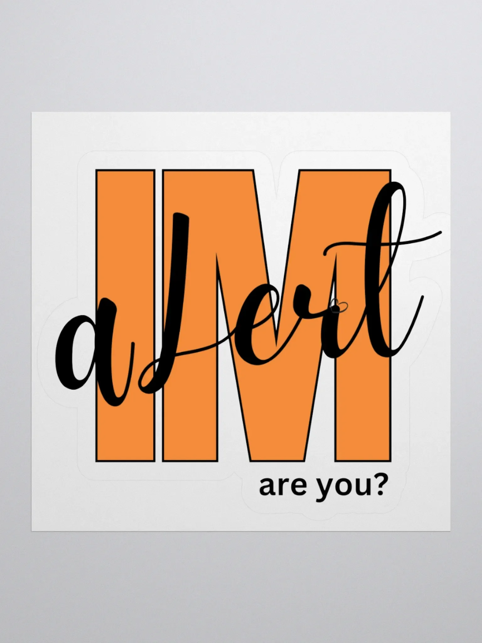 I'm aLert Sticker product image (1)