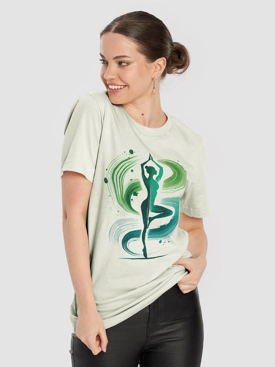Mindful Power: Yoga Discipline Mantra Tee product image (88)
