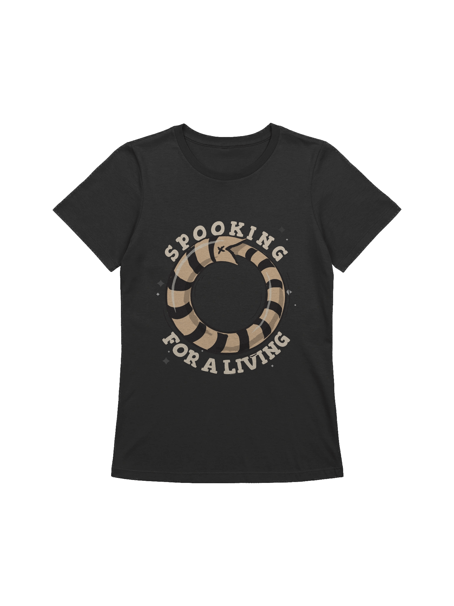 [UM Designs] Spooking For A Living - Women's Graphic Tee product image (1)