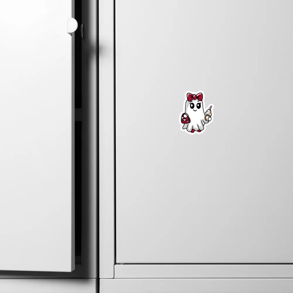 Stylish Ghost Magnet product image (8)