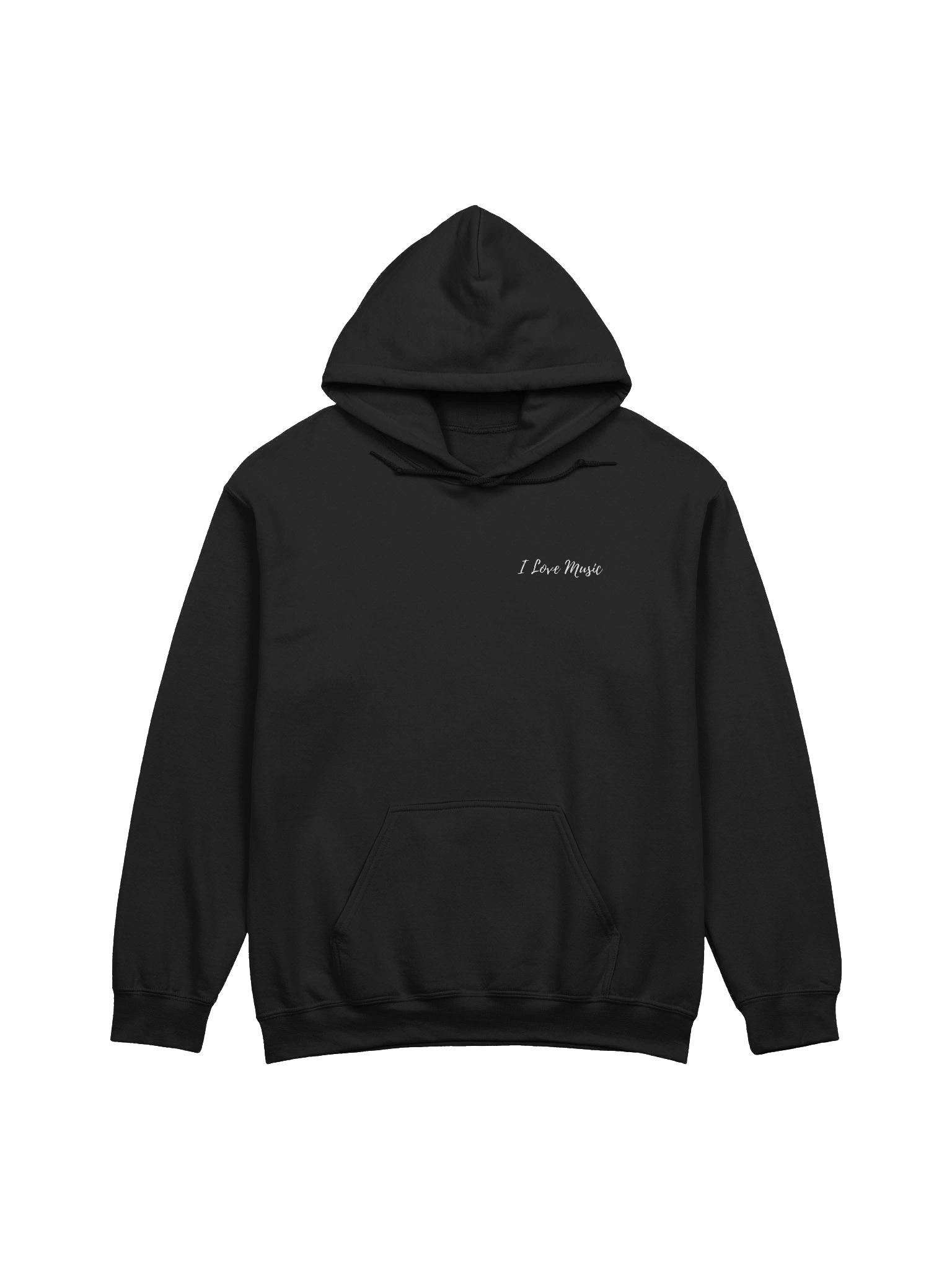 I Love MUSIC Unisex Hoodie product image (1)