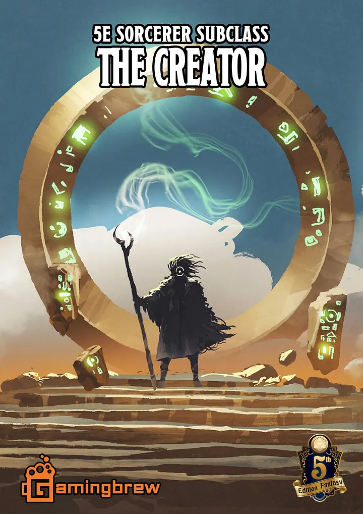 Creator | 5E Sorcerer Subclass product image (1)