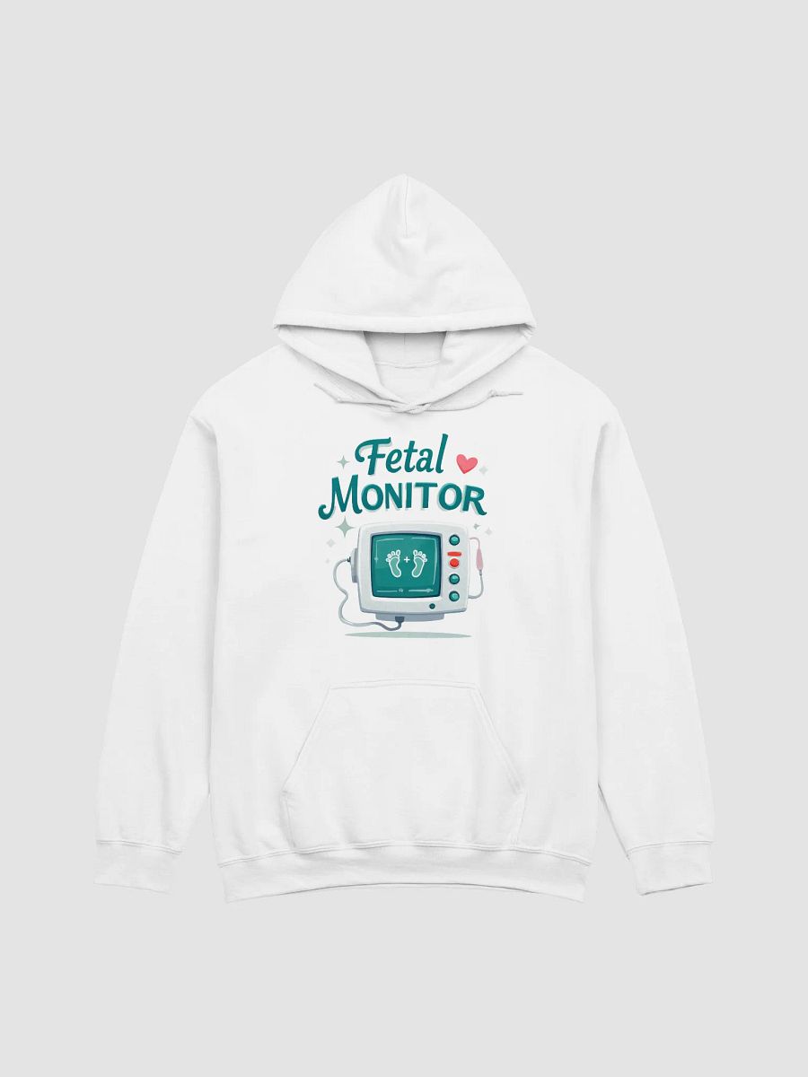 Heartbeat Monitor Baby Footprints Hoodie product image (1)