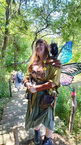 So much fun today at the New York Faire Festival and the drive home. 

#fairy #fun #woods #river #pirate #wizard #Dustiria