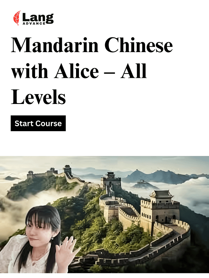 Learning Mandarin Chinese with Alice (fit for all stages） product image (1)
