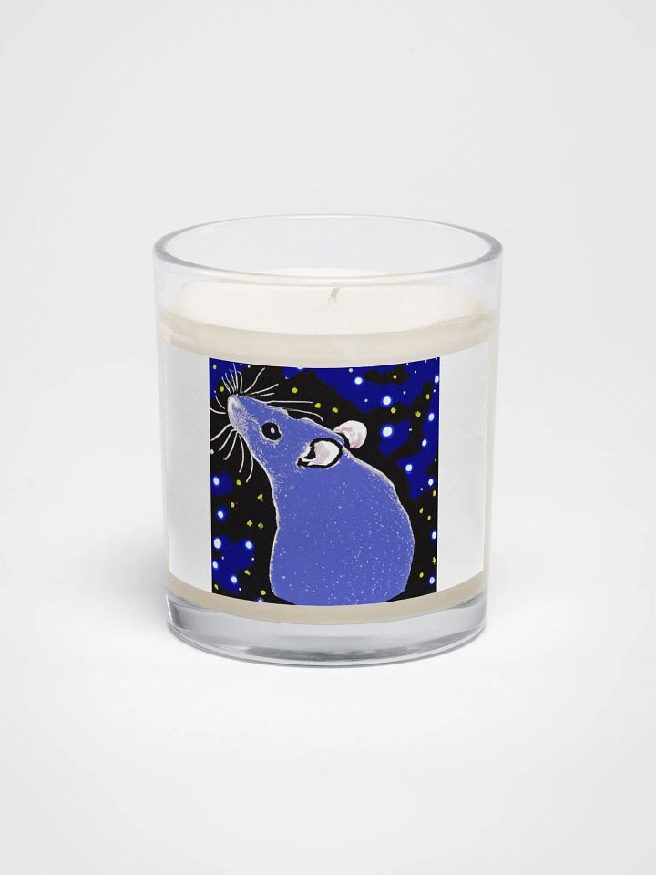 Starry night rat candle product image (1)