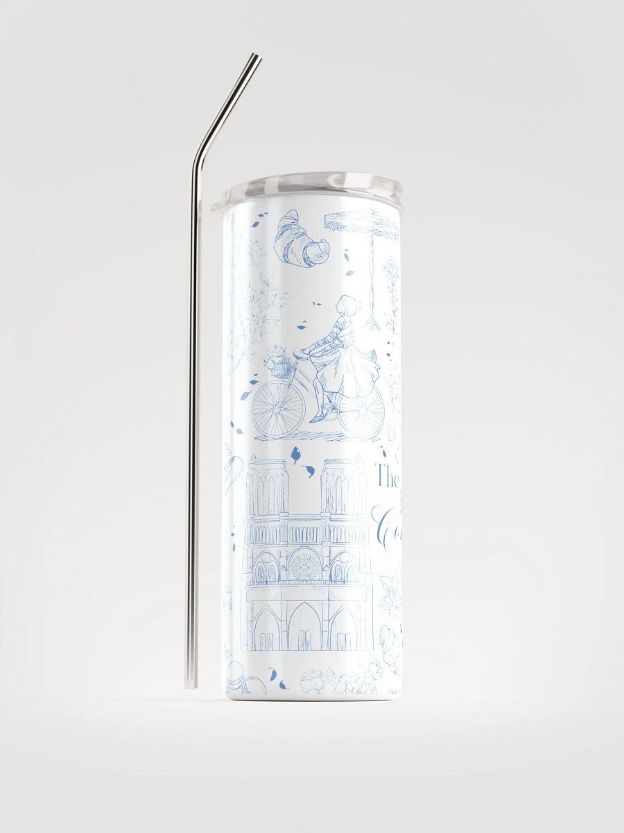 Parisian Toile Tumbler with Straw product image (1)