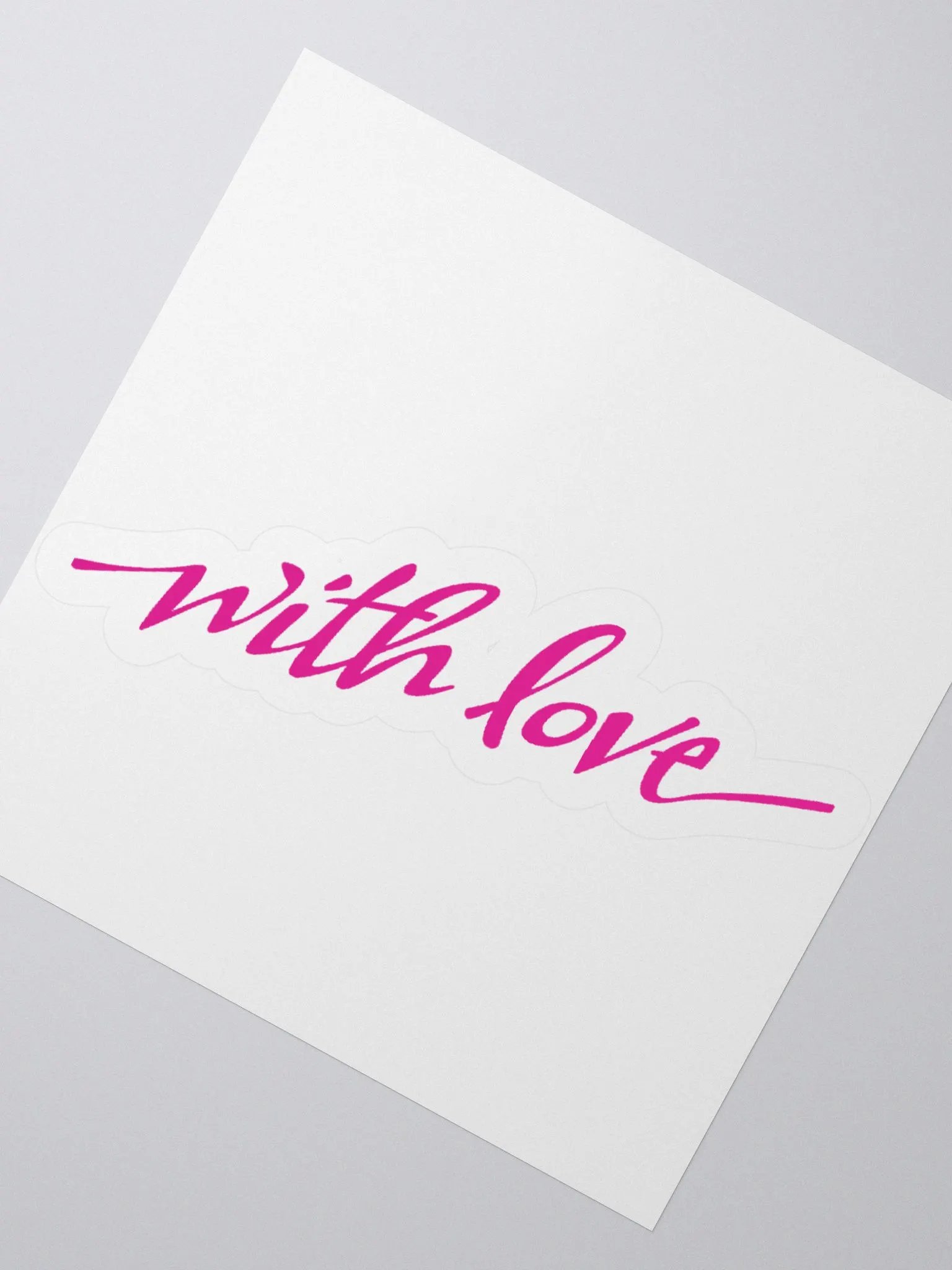With Love Sticker product image (3)