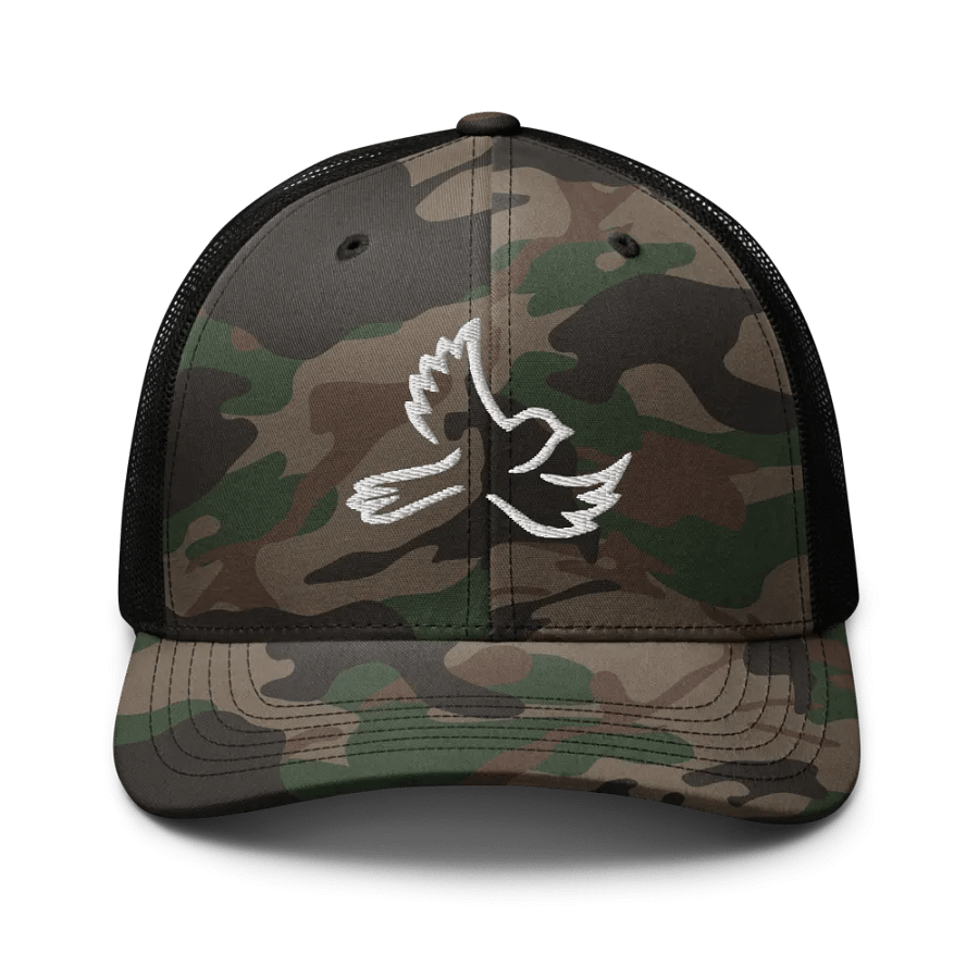 Otto Cap Camouflage Trucker Hat product image (1)