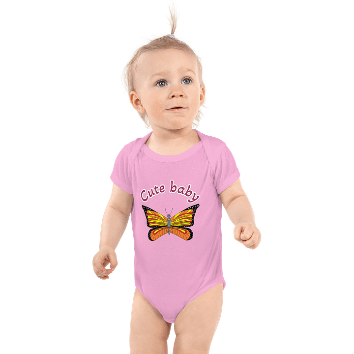 Whimsical Insect Baby Bodysuit product image (5)