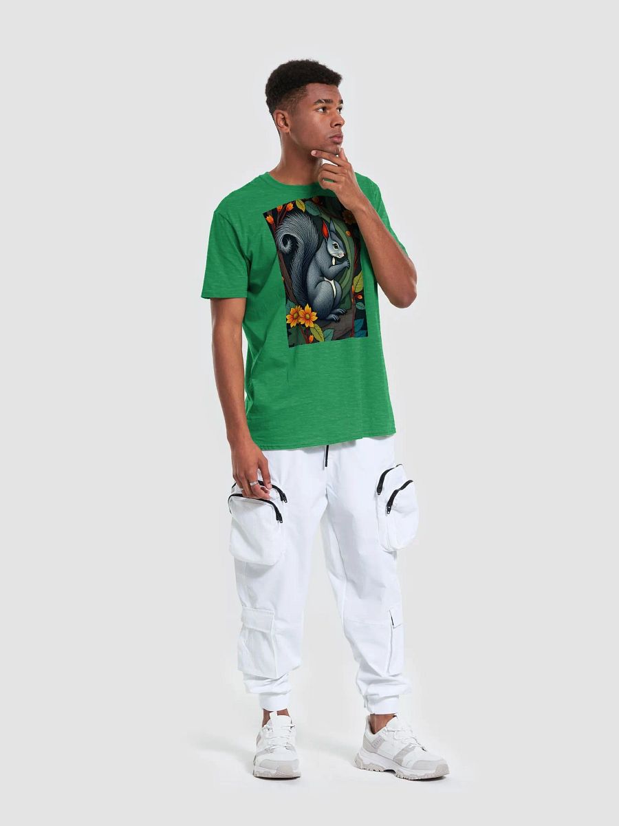 Whimsical Squirrel Branch T-Shirt product image (5)