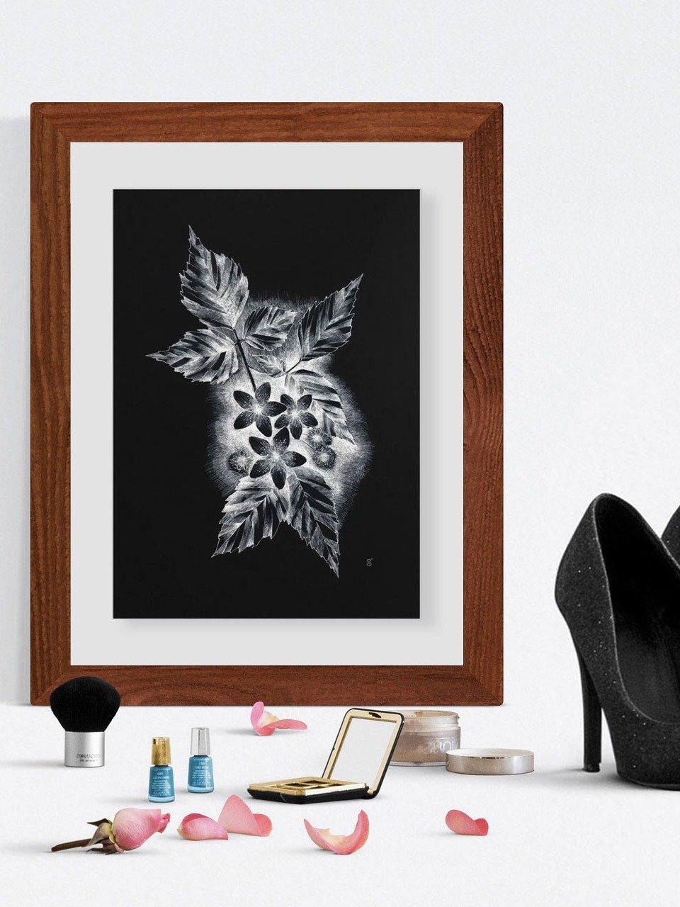Botanical Bliss Matte Poster - Dark Jasmine product image (5)