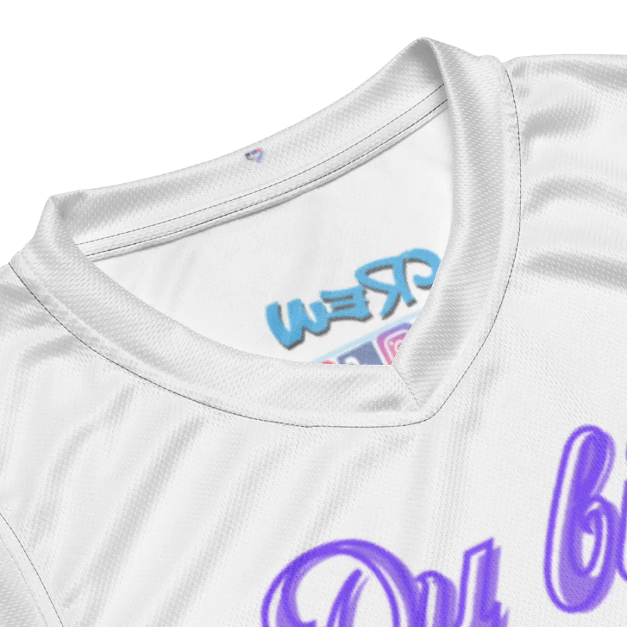 aus recyceltem Unisex-Basketballtrikot, Du bist nicht alleine product image (8)