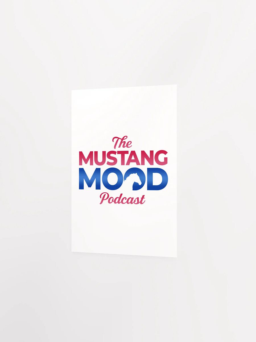 The Mustang Mood Poster product image (6)