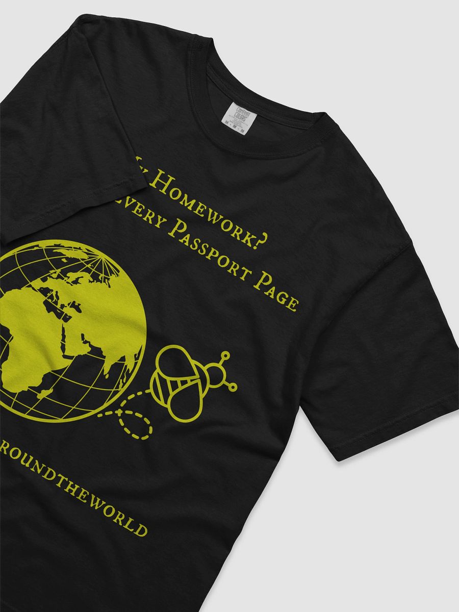 My Homework? Stamp Every Passport Page - T-Shirt - Classic Colors product image (30)