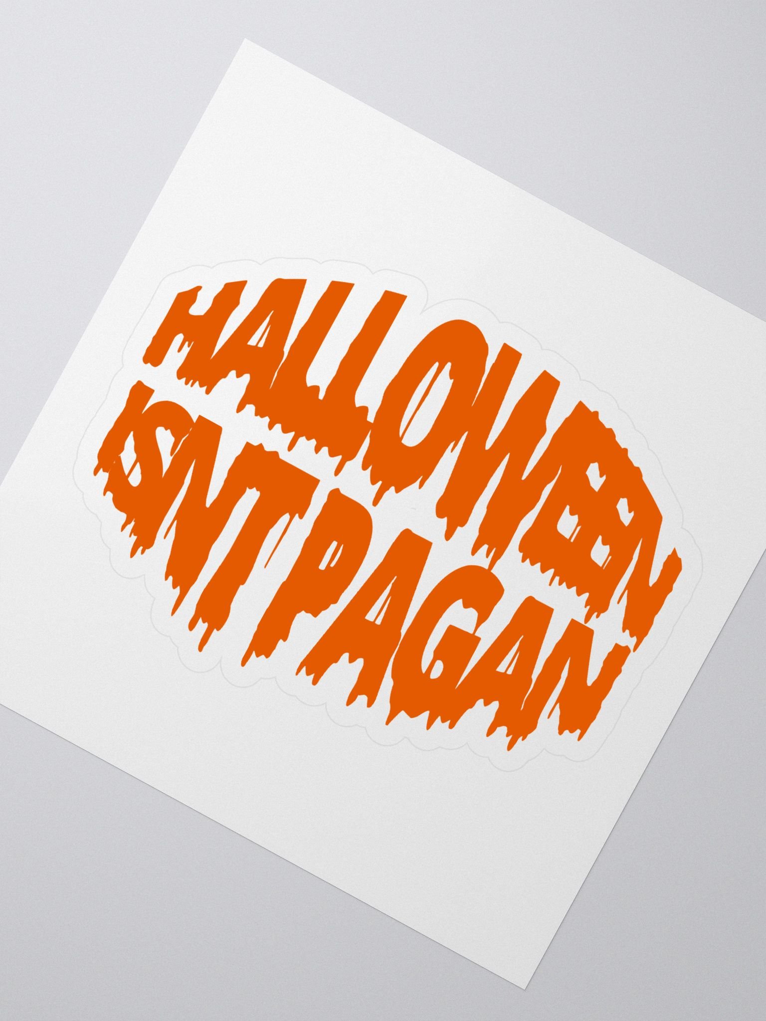 Halloween is Not Pagan Sticker product image (2)