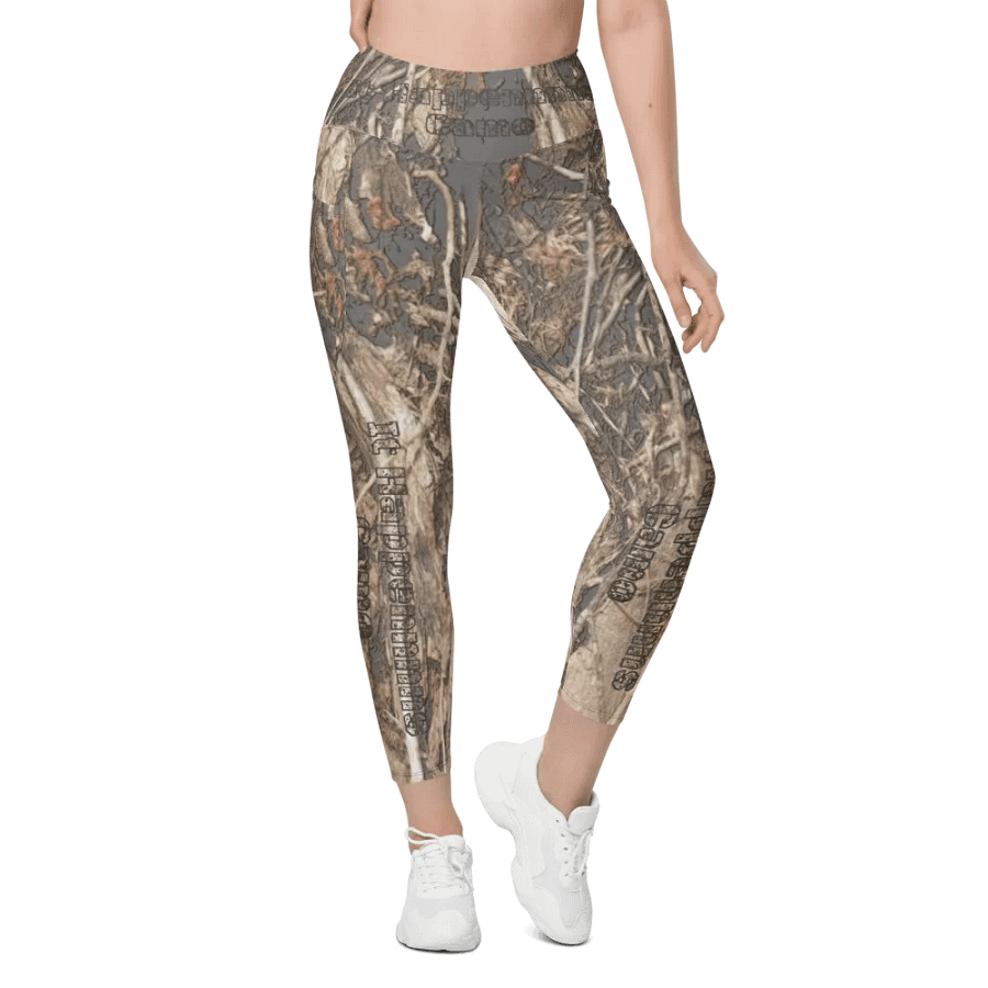 Leggings with Pockets - Dead Split - It Happennnns Camo product image (1)