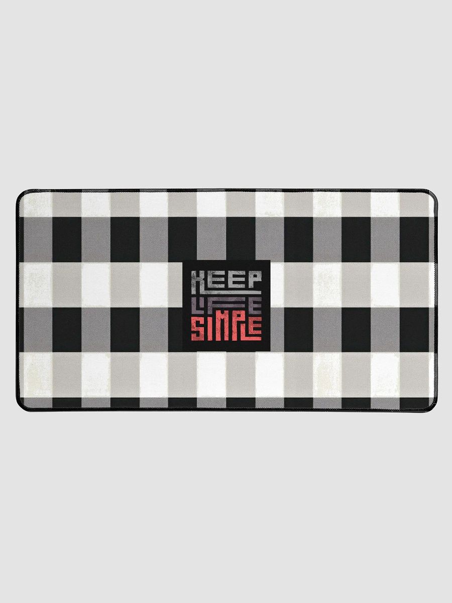 'Keep Life Simple' Desk Mat product image (1)