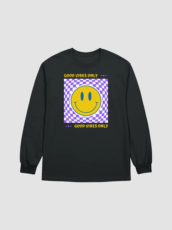 Good Vibes Only Long Sleeve T-Shirt – Stay Cozy with Positive Energy product image (1)
