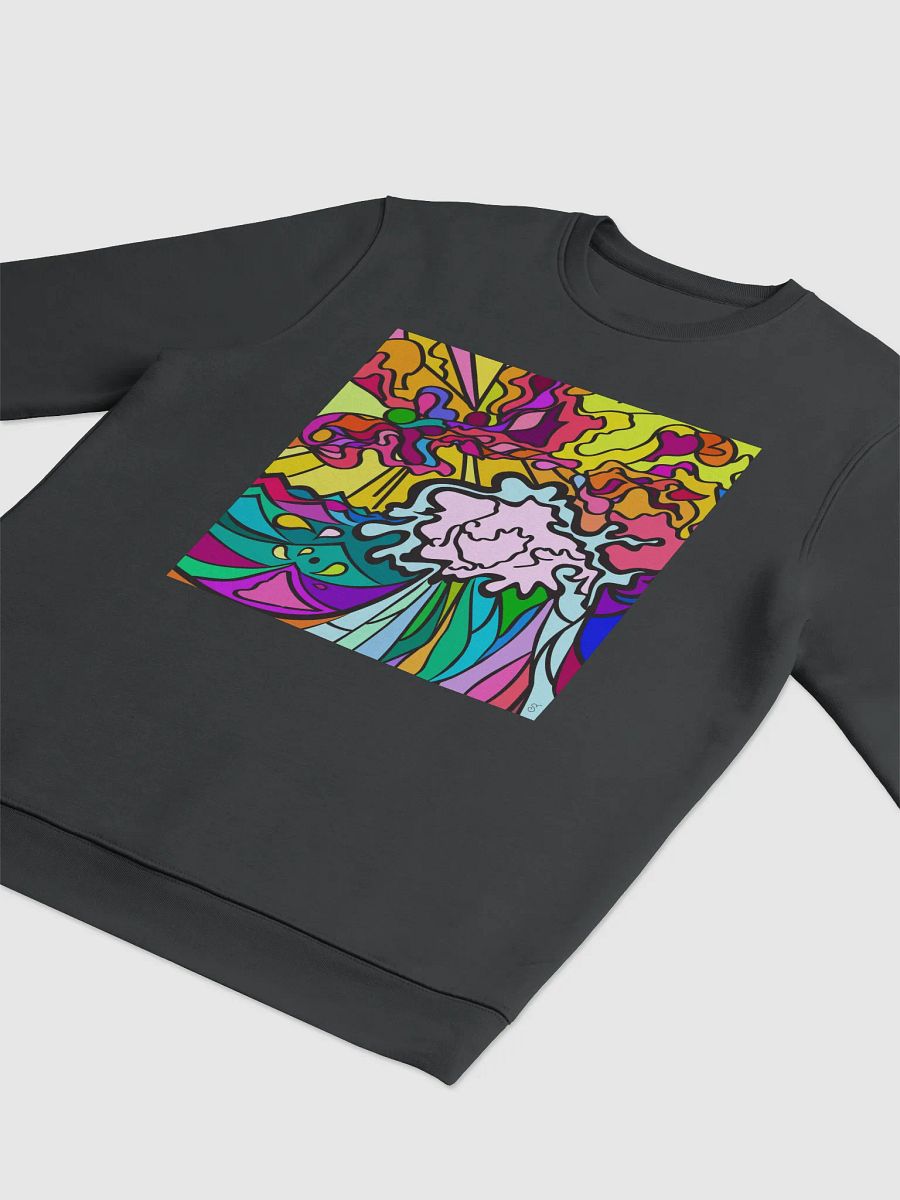 Swirling Dreams Unisex Eco Sweatshirt - Wave at Sunset product image (5)