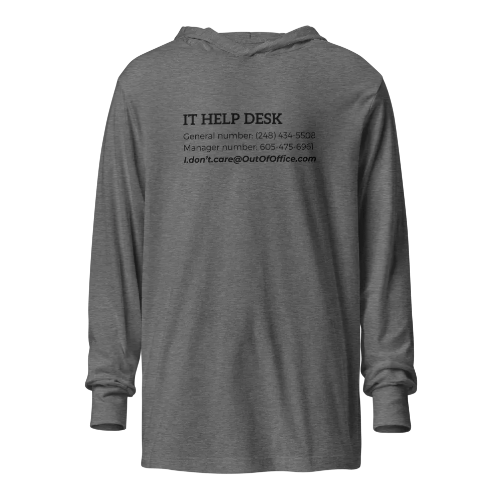 IT help desk hoodie product image (2)