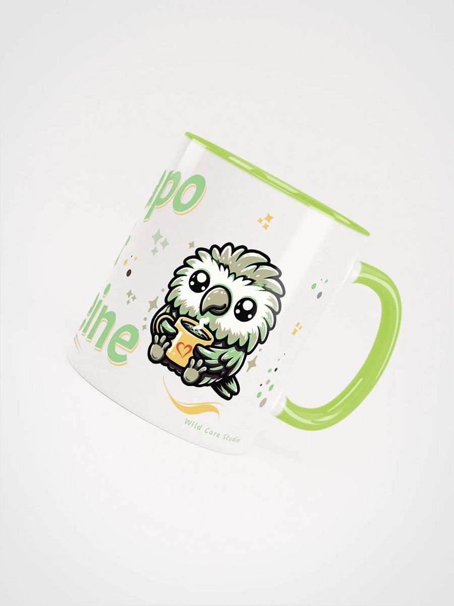 Kawaii Kakapo & Caffeine Ceramic Mug product image (24)