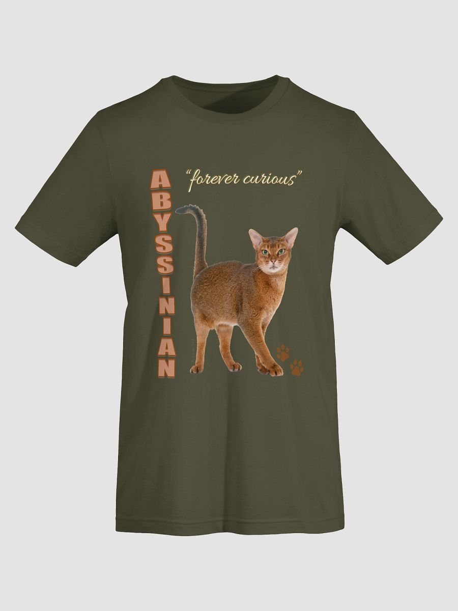 Forever Curious Abyssinian Cat T-Shirt product image (49)
