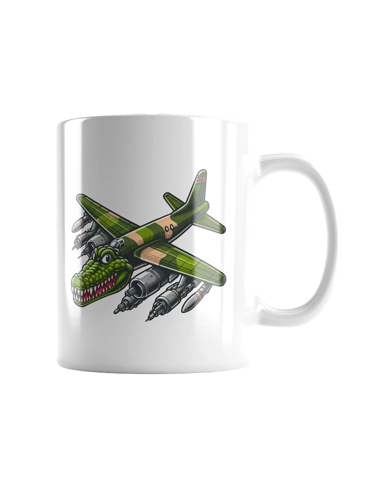 Bombardiro Crocodilo Mug – Brainrot Fanart Cartoon product image (1)