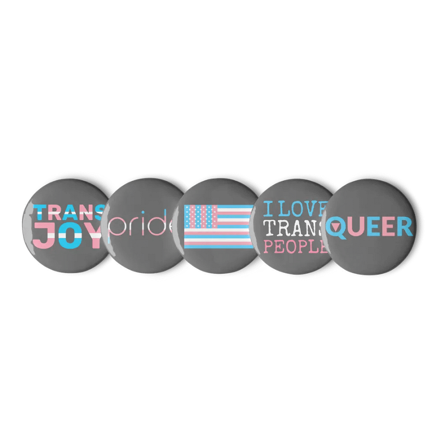 Trans Joy - Button Pack product image (1)