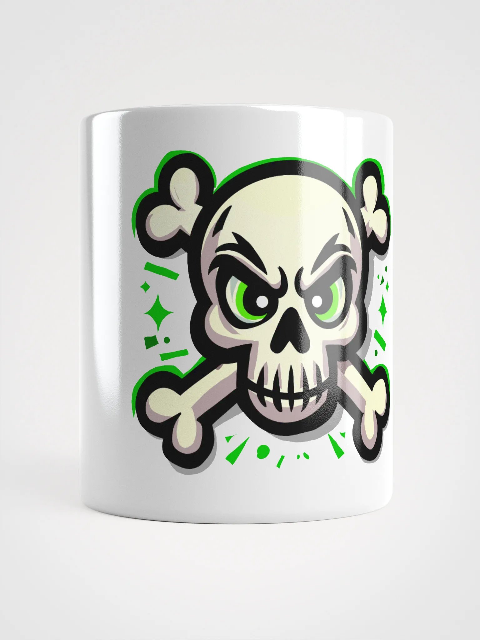 Edgy Skull Graphic Mug product image (13)