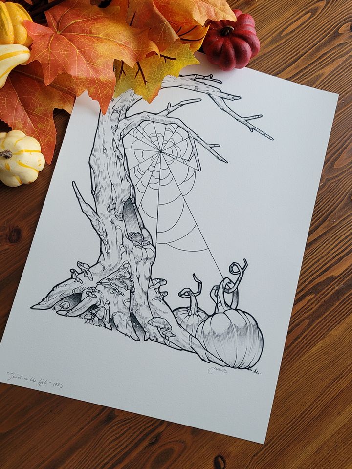 Toad in the Hole Print product image (1)