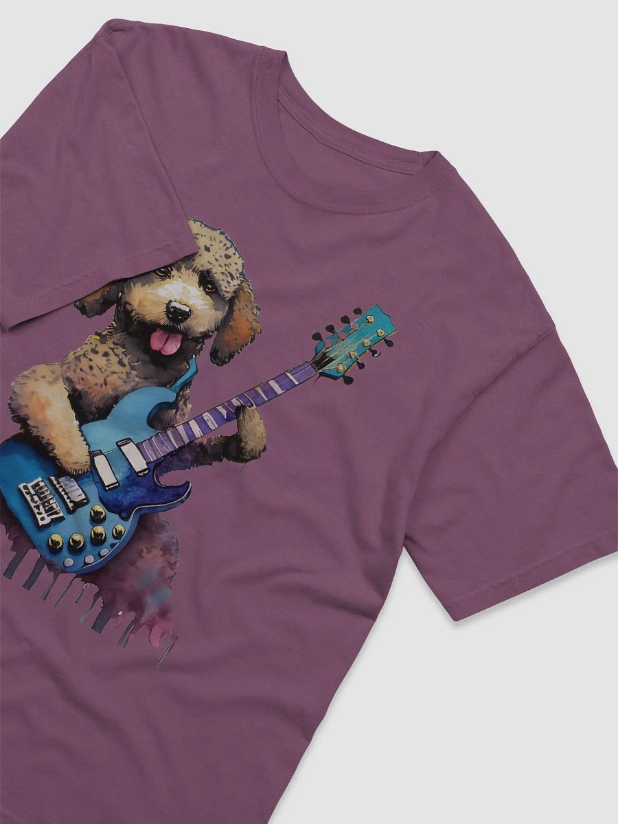 Jam Out Like the Wall Came Down: Labradoodle Electric Guitar Tee product image (41)