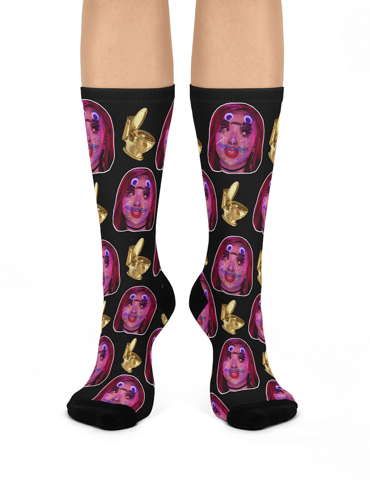 Velvet Makeup Face Socks product image (1)