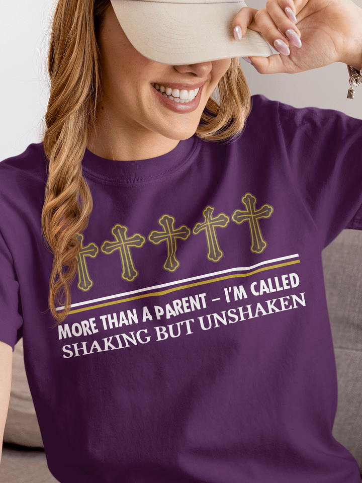 More Than a Parent - I`m Called | Christian Comfort Colors t-shirt| Parkinson Awareness | Gift to Parents product image (34)