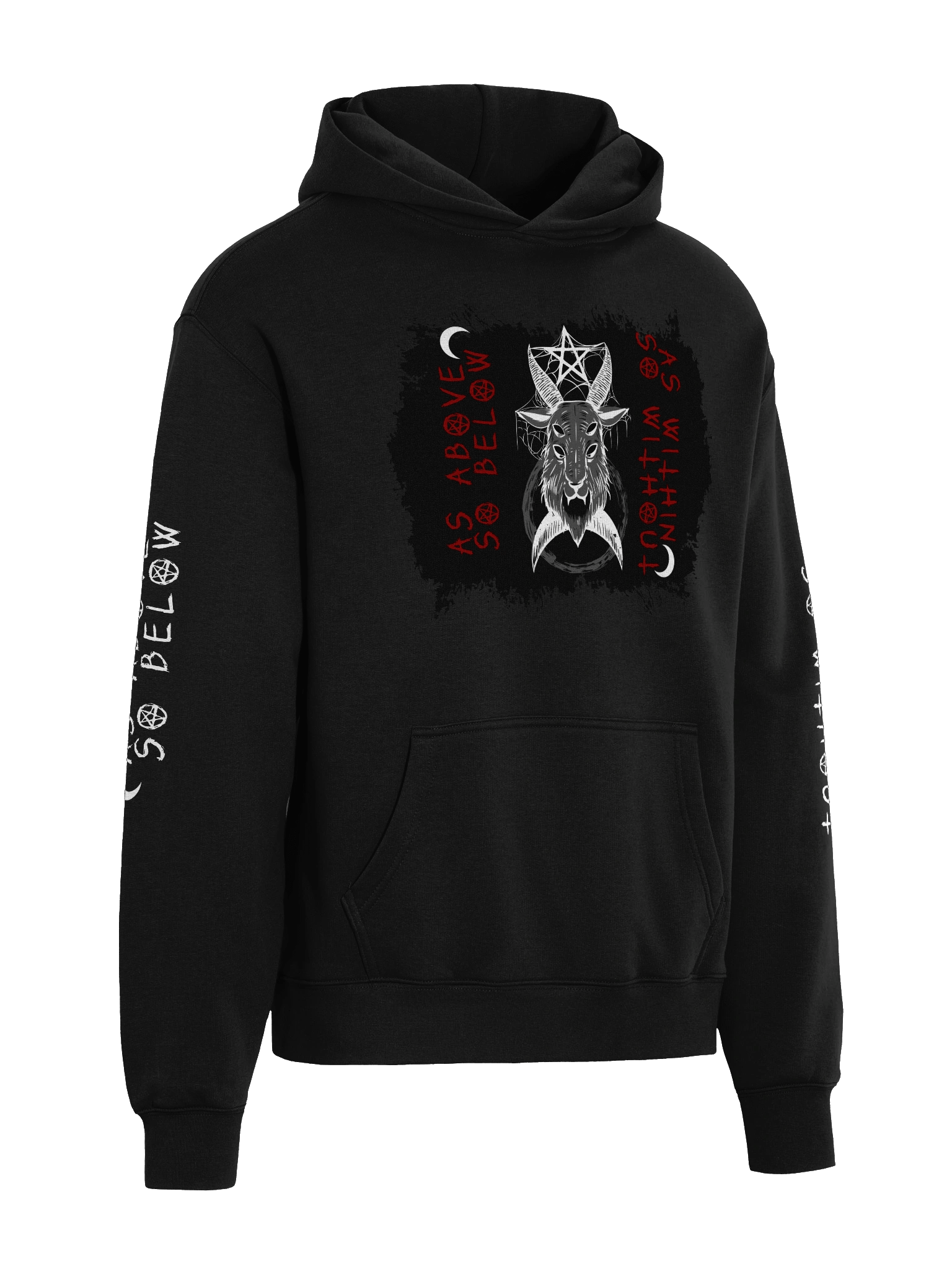 as above so below unisex premium hoody product image (4)