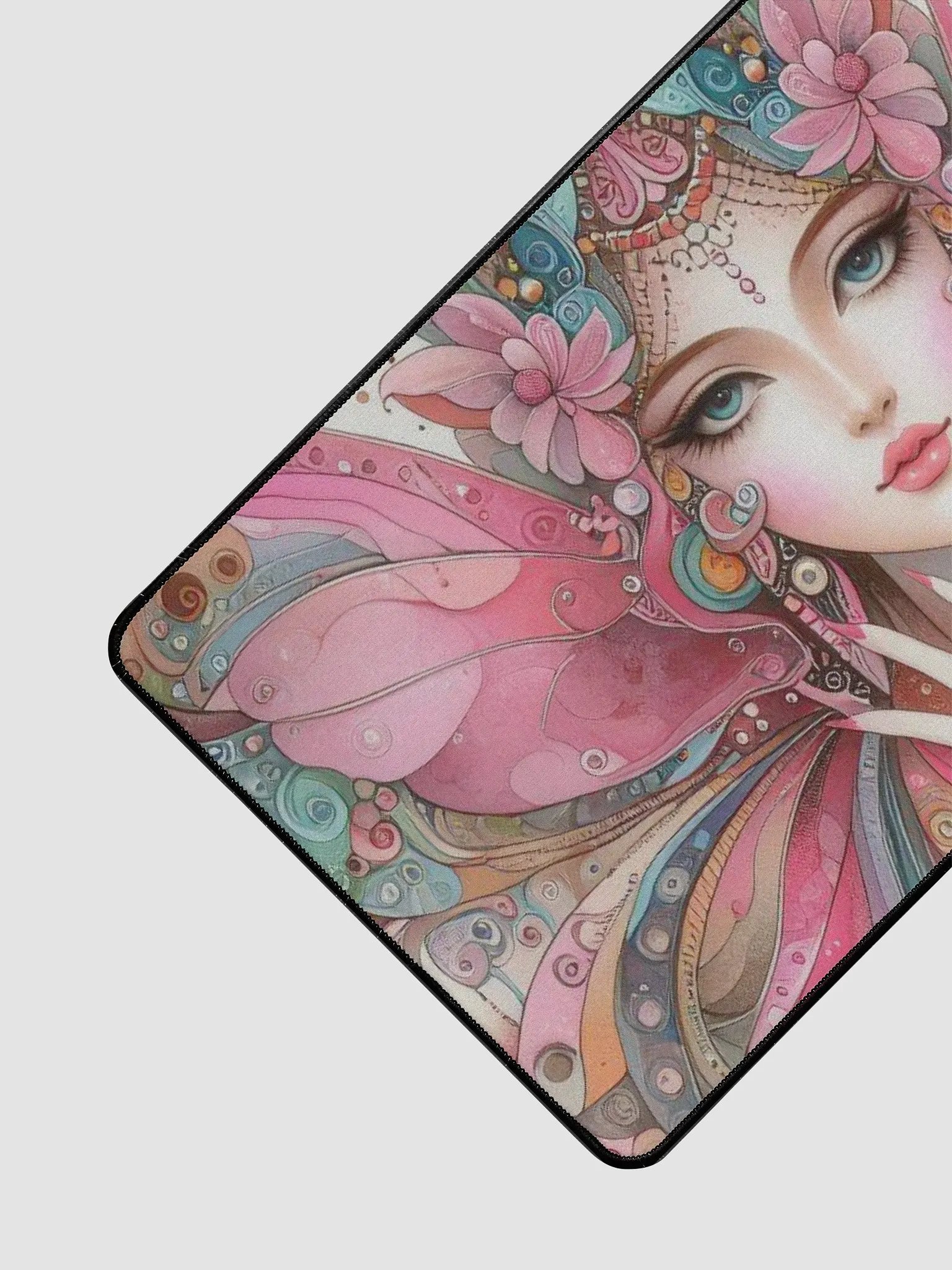 Butterfly Woman Desk Mat product image (3)