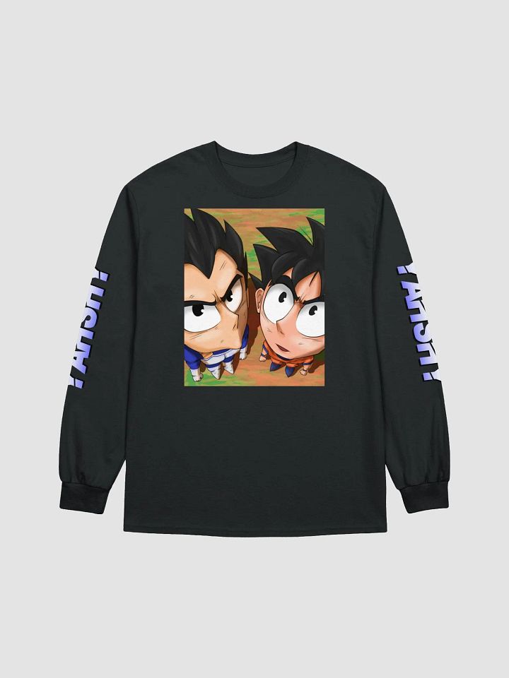 BIG HEAD GOKU AND VEGETA • LONG SLEEVE SHIRT product image (1)