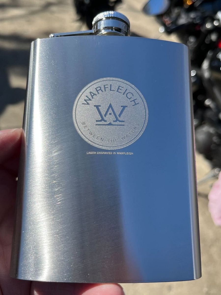 Etched Warfleigh Flask product image (1)