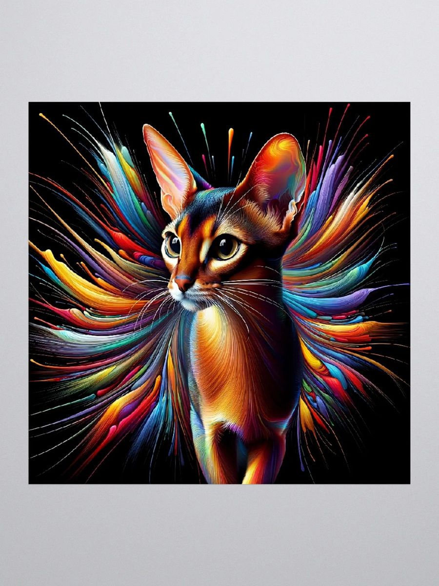 Kiss Cut Stickers: Abyssinian 2 product image (1)