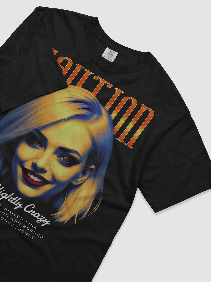 Caution Vibes Women's Heavyweight Tee product image (2)