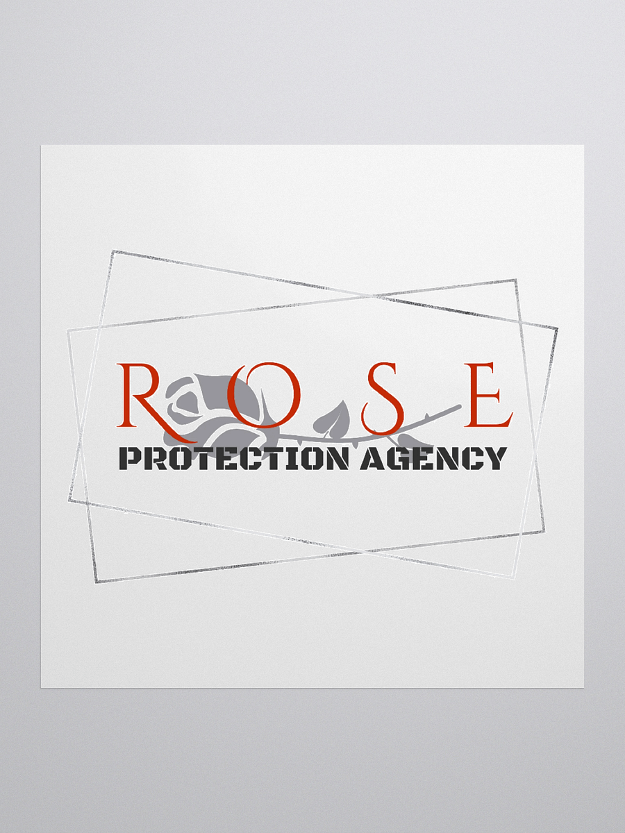 Rose Protection Agency Sticker product image (2)