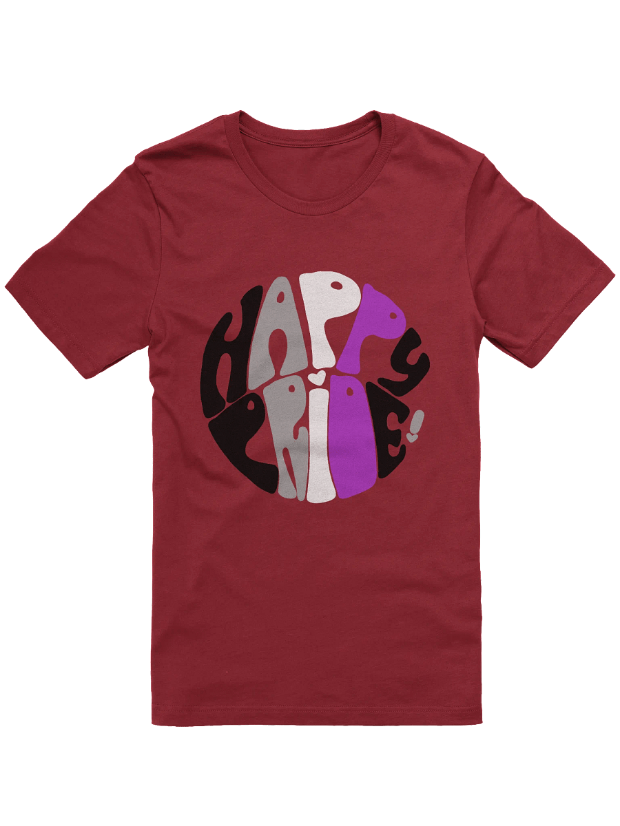 Asexual Happy Pride big print tee product image (1)
