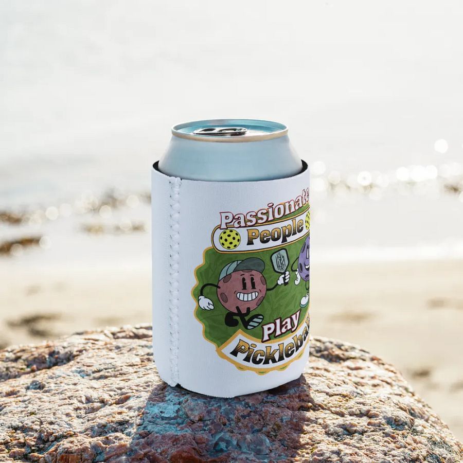 Passionate People Play Pickleball Can Cooler product image (9)