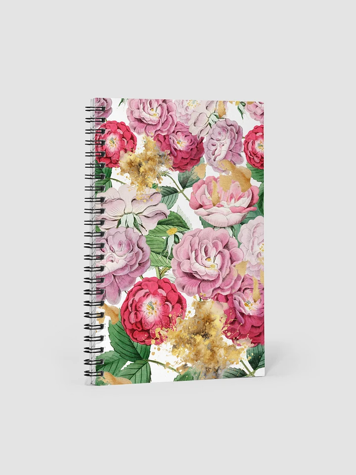 Rose Garden Dreams Spiral Notebook product image (1)