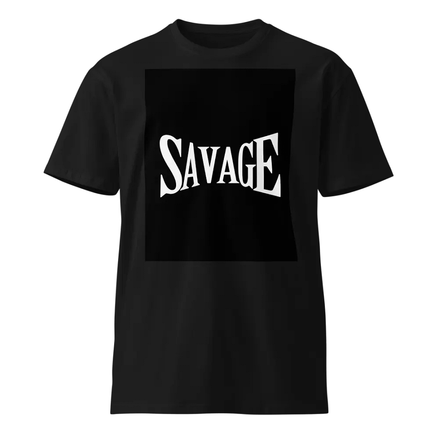 "Savage" T-shirt product image (1)
