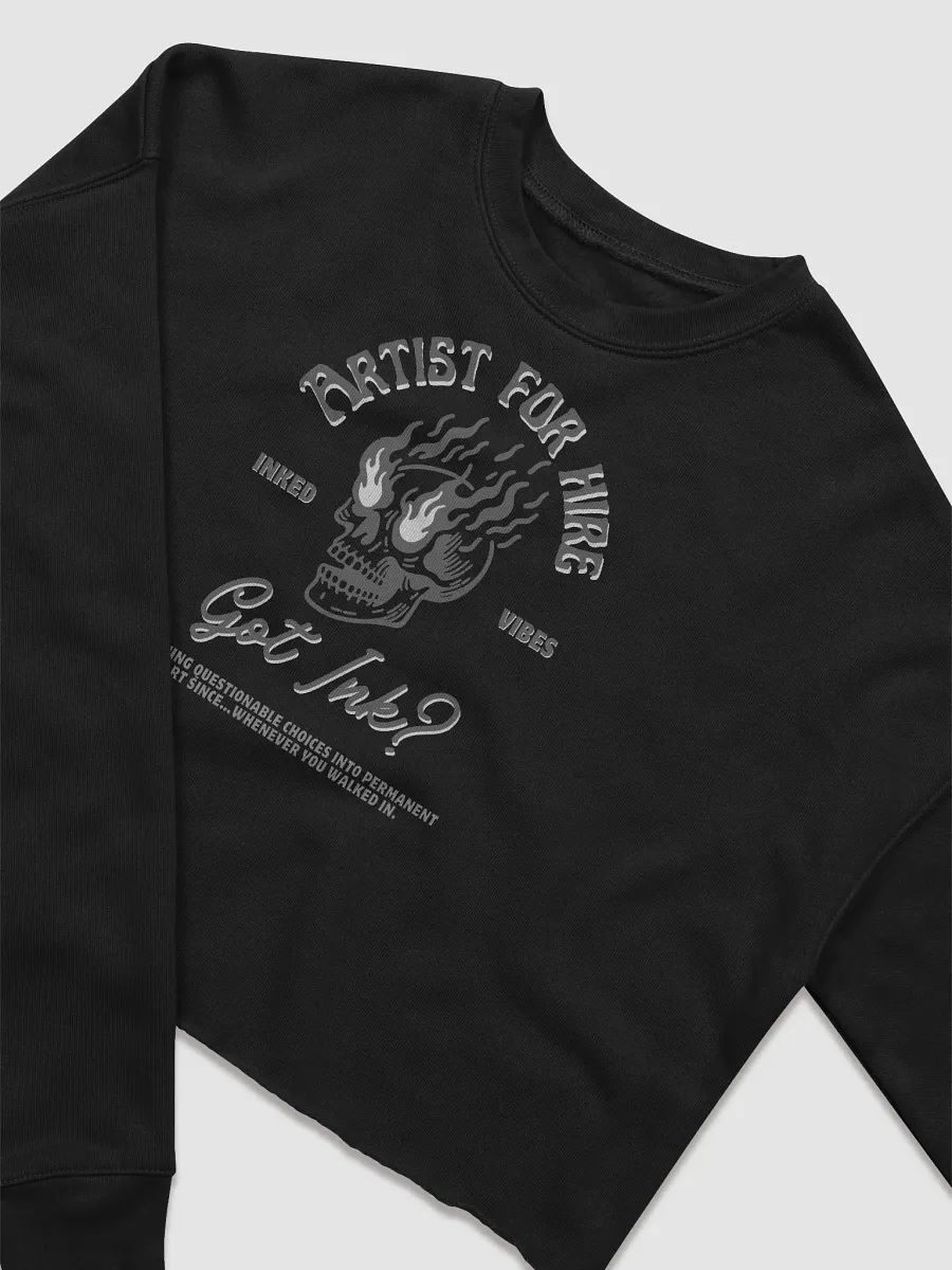 "Artist for Hire" Cropped Sweater product image (3)