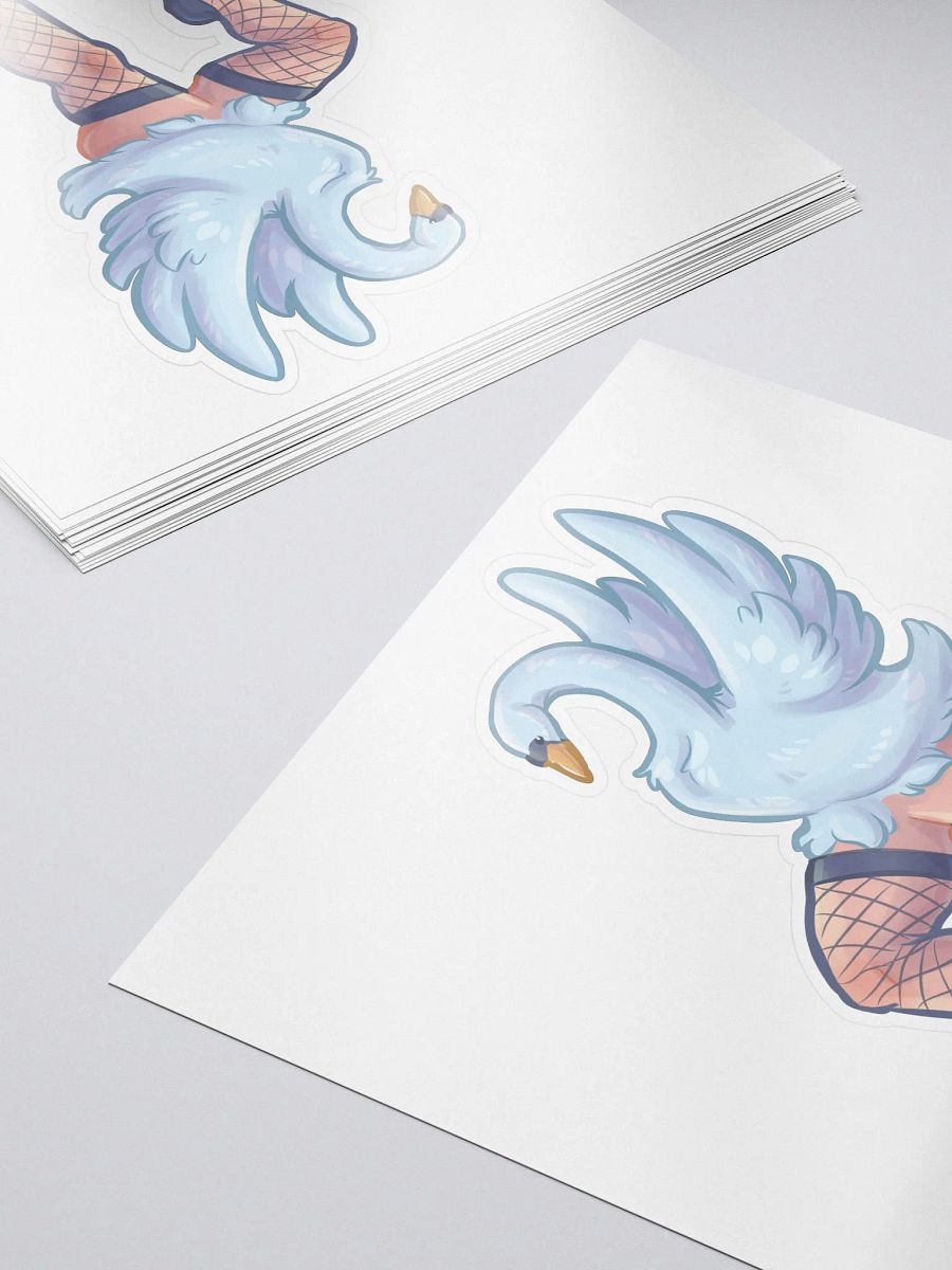 Graceful Swan Sticker product image (6)
