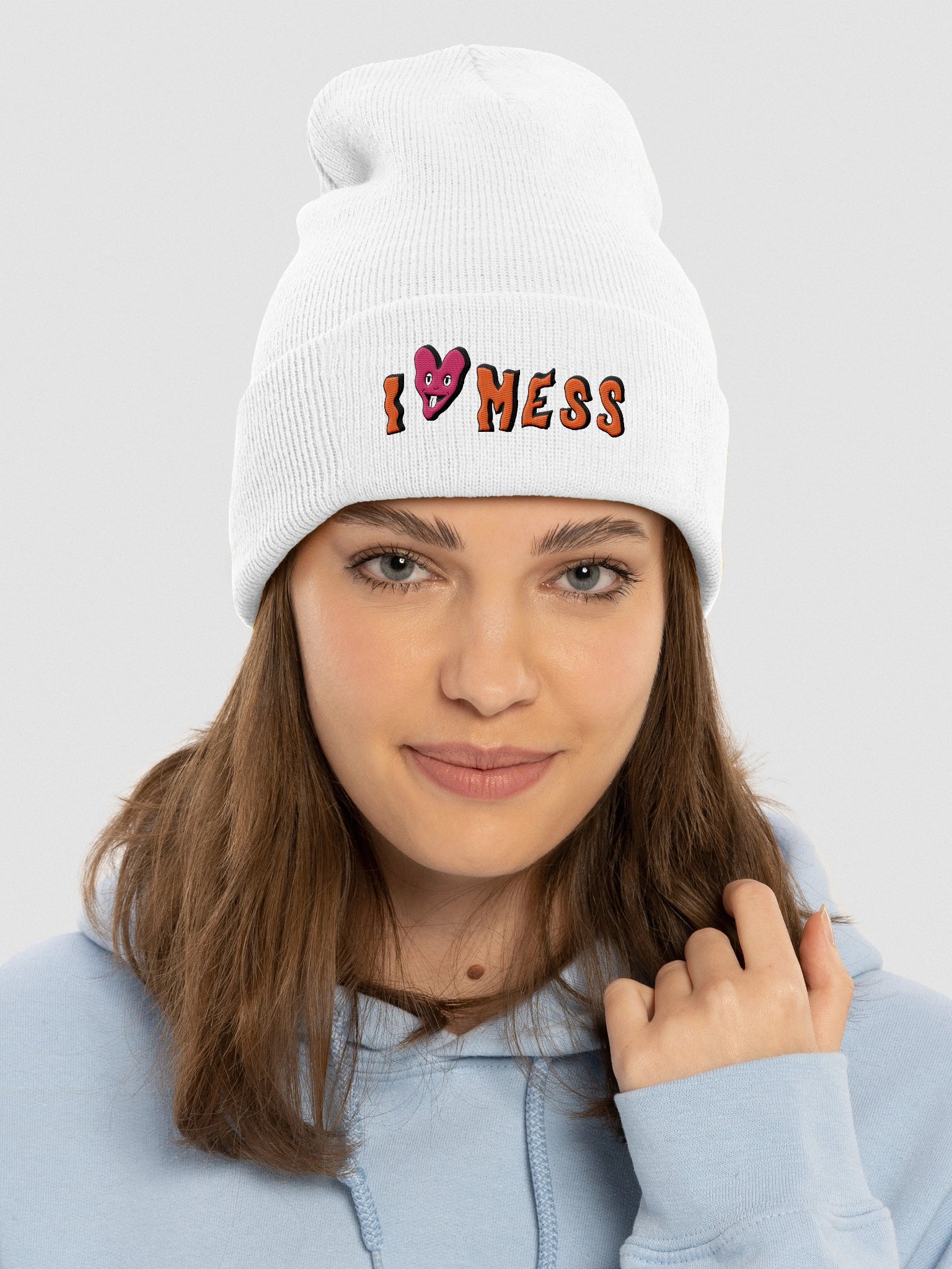 I Heart Mess Beanie product image (3)