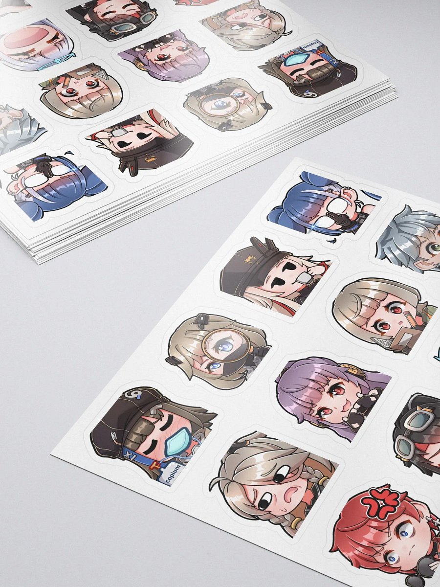 Stickers - Aida Cafe Emojis (version 2) (Tower of Fantasy) product image (5)