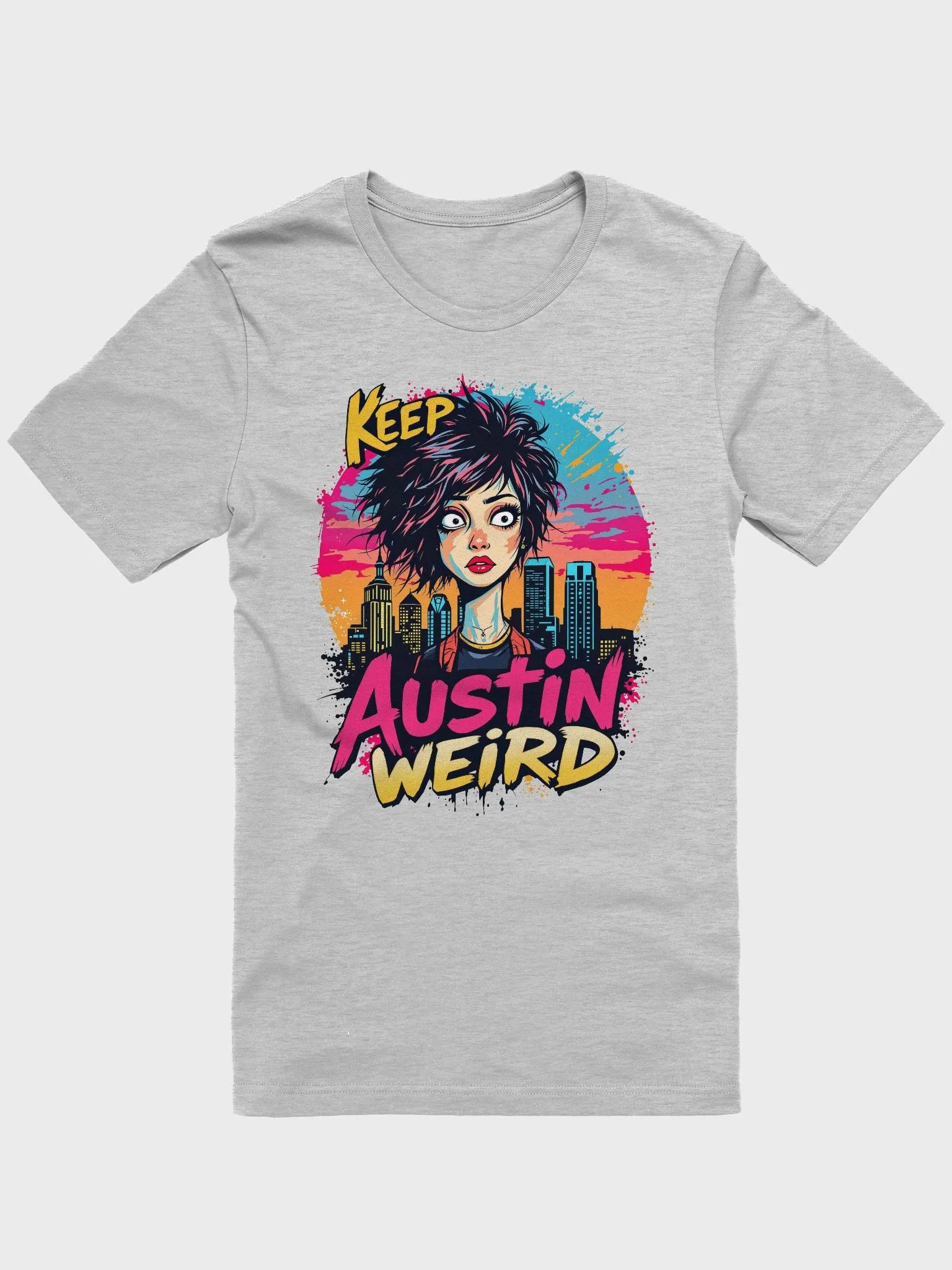 Keep; Austin Weird T-Shirt product image (10)